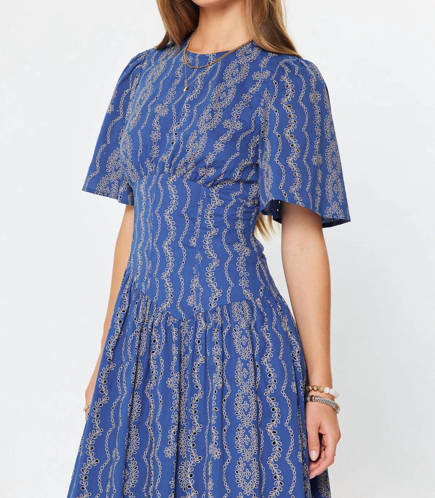 Current Air - Half Sleeve Maxi Dress