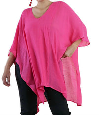 Umgee - V-neck Caftan Tunic