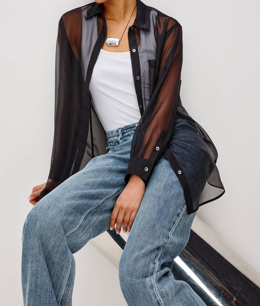 Rails - Sofiya Button Front Top