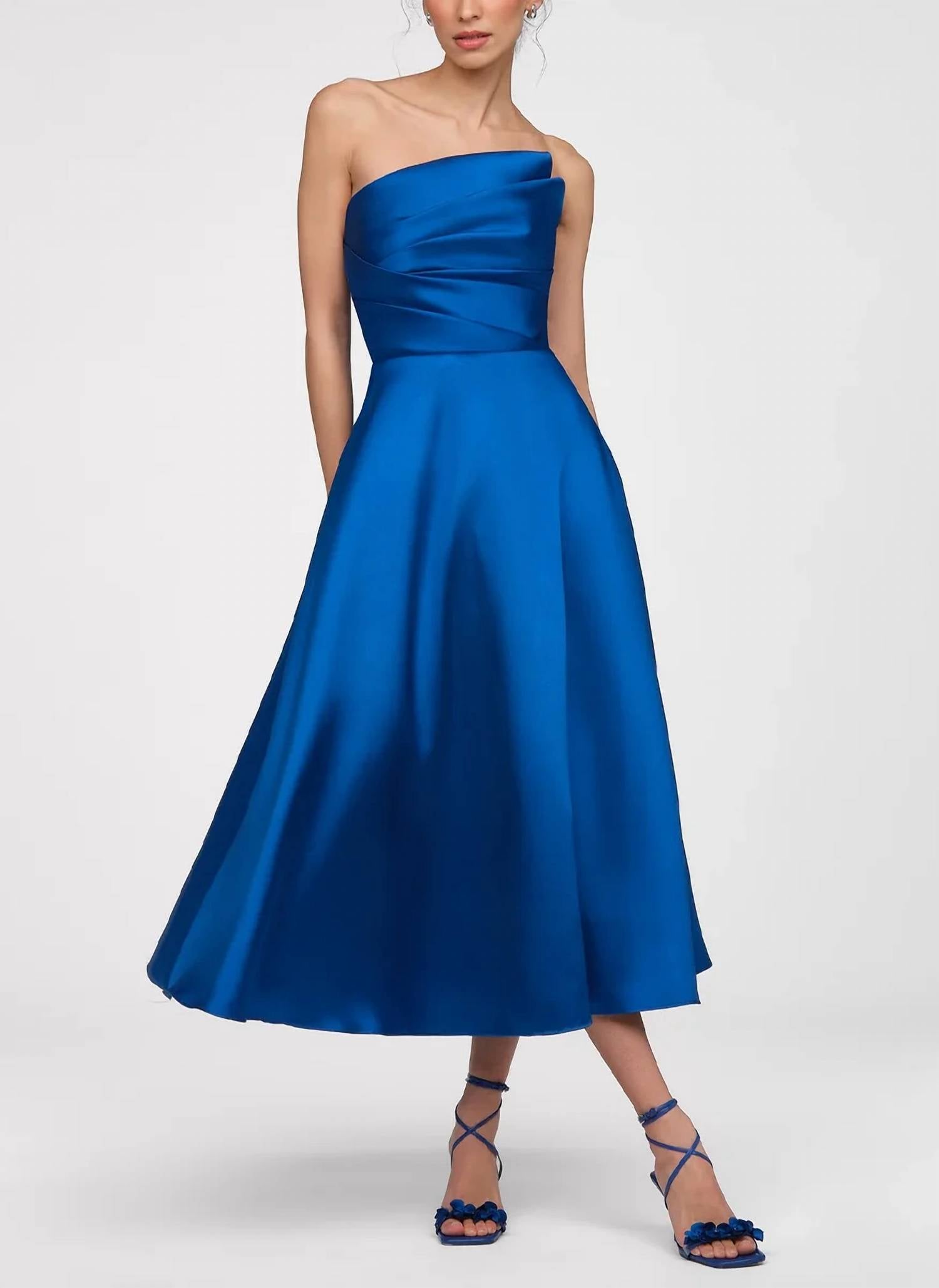 Theia - Salem Cocktail Midi Dress