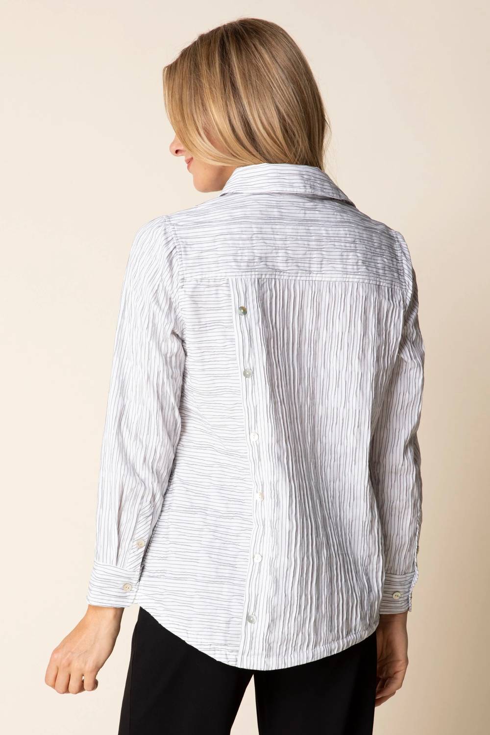 Habitat - Santorini Stripe Selene Button Down Shirt