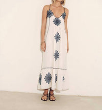 Carolina K - Carmen V-neck Dress