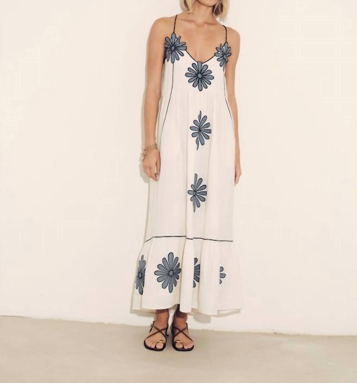 Carolina K - Carmen V-neck Dress