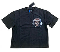 GODSPEED NEW YORK Men’s Crash Out Graphic T-shirt in black - men's t-shirt