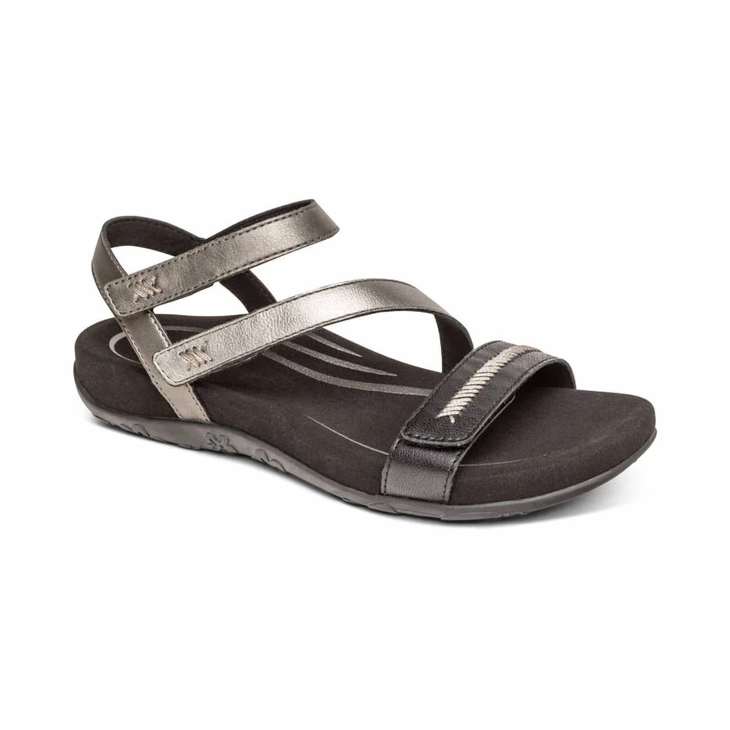 Aetrex - Women's Gabby Adjustable Quarter Strap Sandal