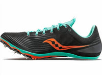 SAUCONY Men's Ballista Md Shoes in black mint - men's shoe - detail view