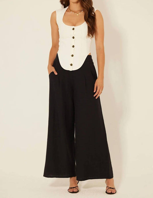 Bila77 - Valerie Straight Leg Trouser Design Pants