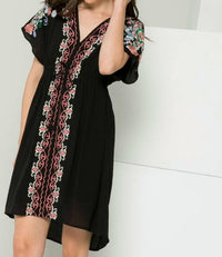 Thml - Embroidered Short Dress