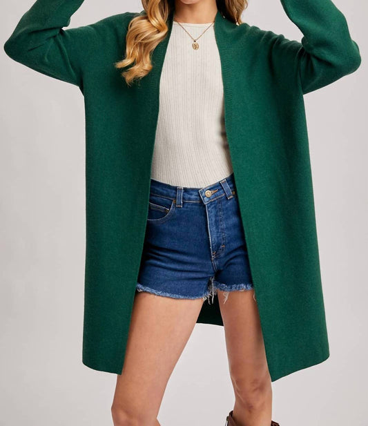 Bluivy - Open Front Knit Layering Sweater Cardigan