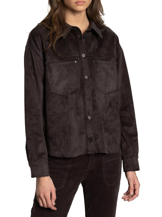 Sanctuary - Ivy Suede Shirt