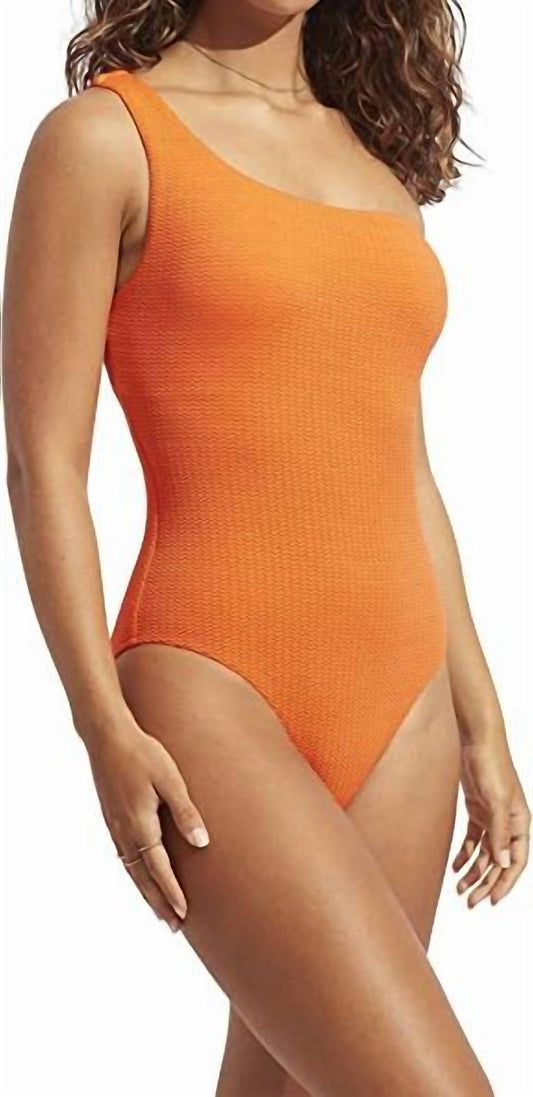 Seafolly - One Shoulder One Piece