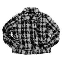 Mia - Tweed Moto Jacket