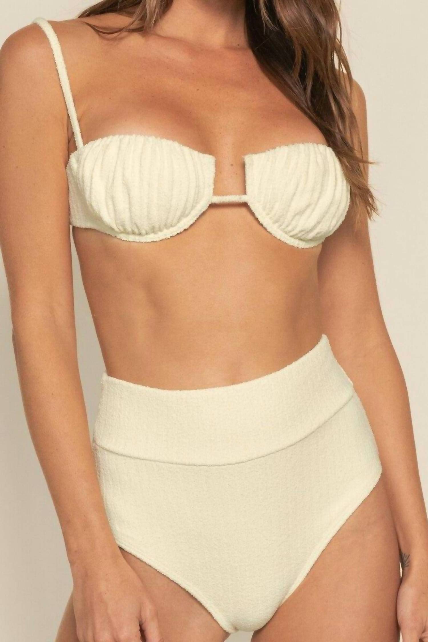 Montce - High Rise Bikini Bottom