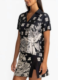 Johnny Was - Active Bee Active Boxy Polo Tee