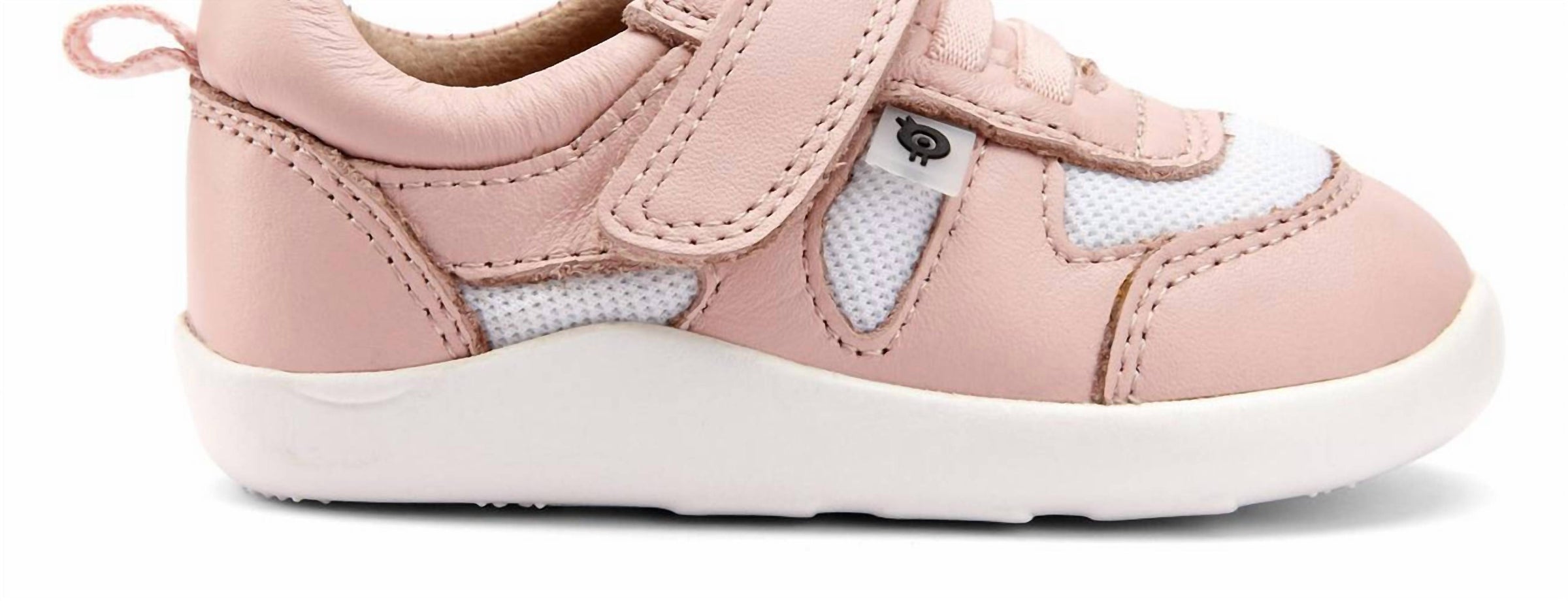OLDSOLES Girl's Cruzin Sneakers in powder pink snow - kids' sneaker - detail view