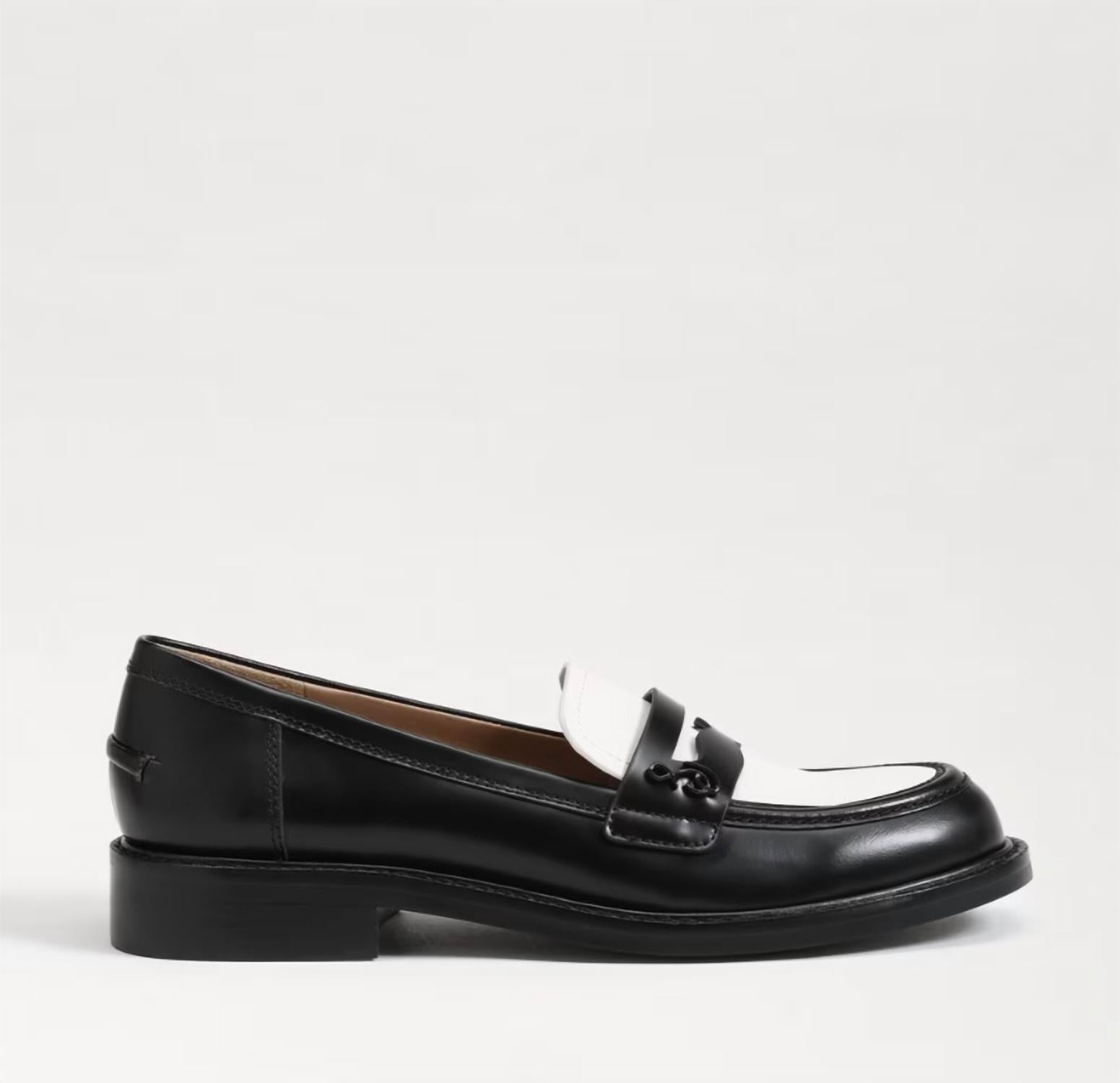 Sam Edelman Women's Colin Loafers in black white - women's flats - view 4