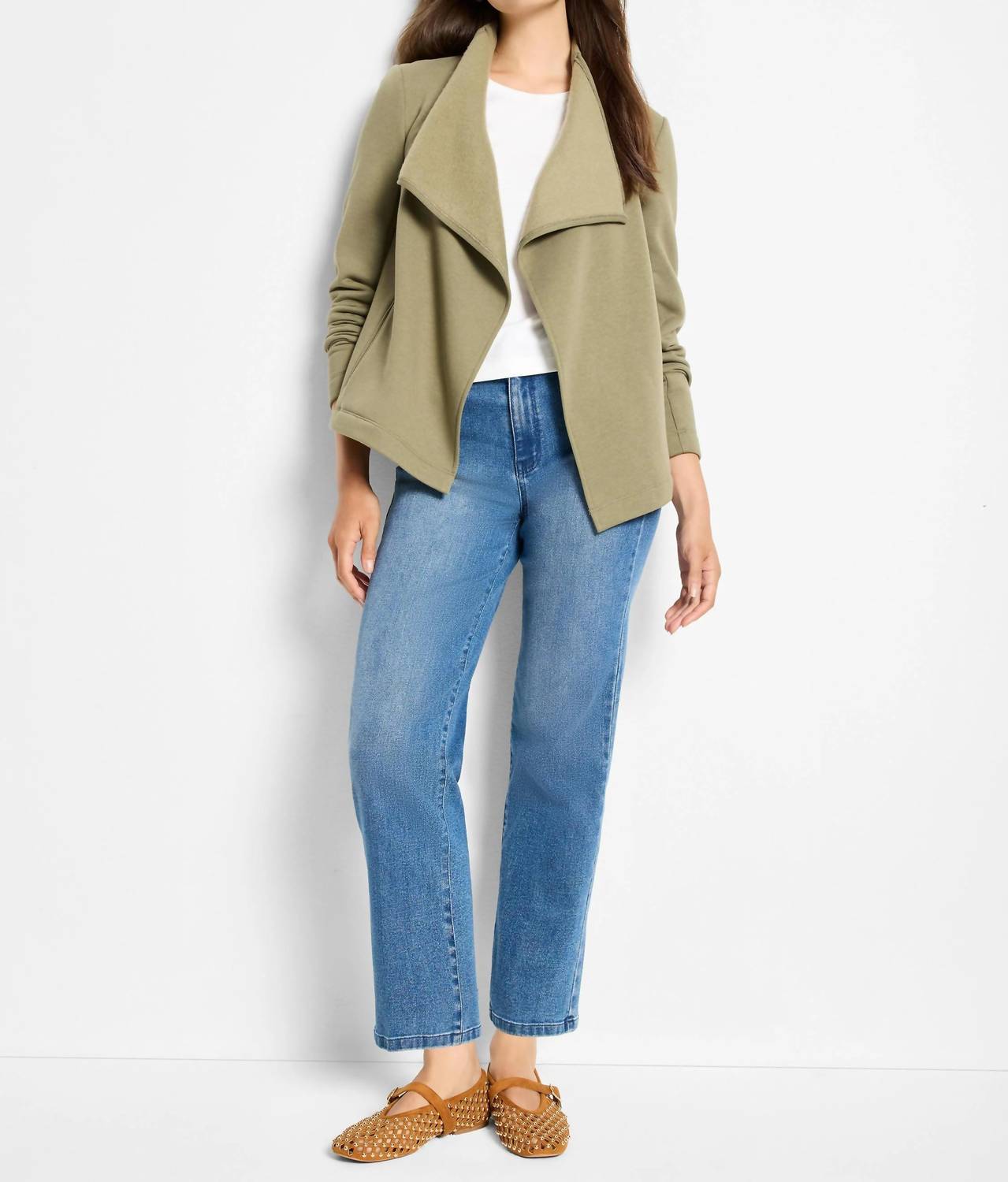 Nic + Zoe - Lounge Around Moto Jacket