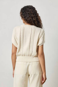 Lilla P - Wedge Crewneck Sweater