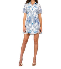 Lavender Brown - Marlee Mini Dress With Removable Belt
