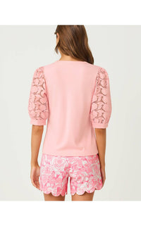 Lilly Pulitzer - Ronson Eyelet Knit Top