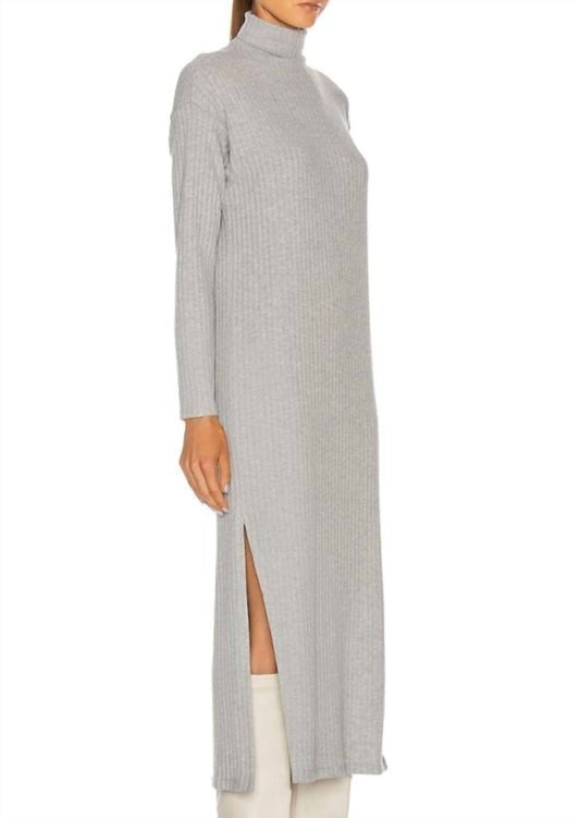 Enza Costa - Sweater Rib Turtleneck Dress