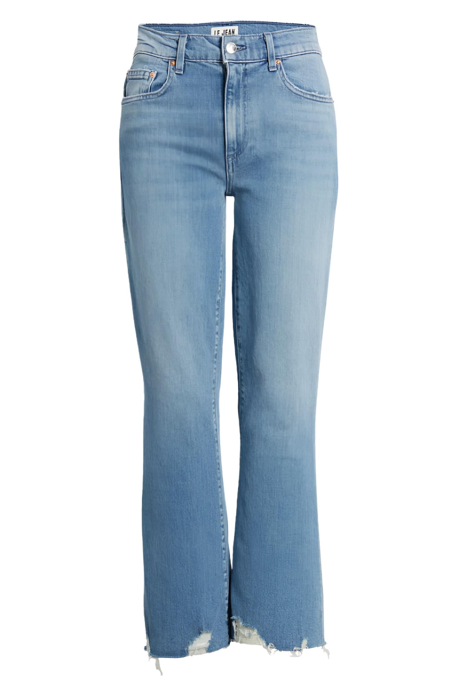 Le Jean - Bella Cropped Flare Jeans