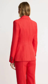 Smythe - Seamed Long Sleeve Blazer