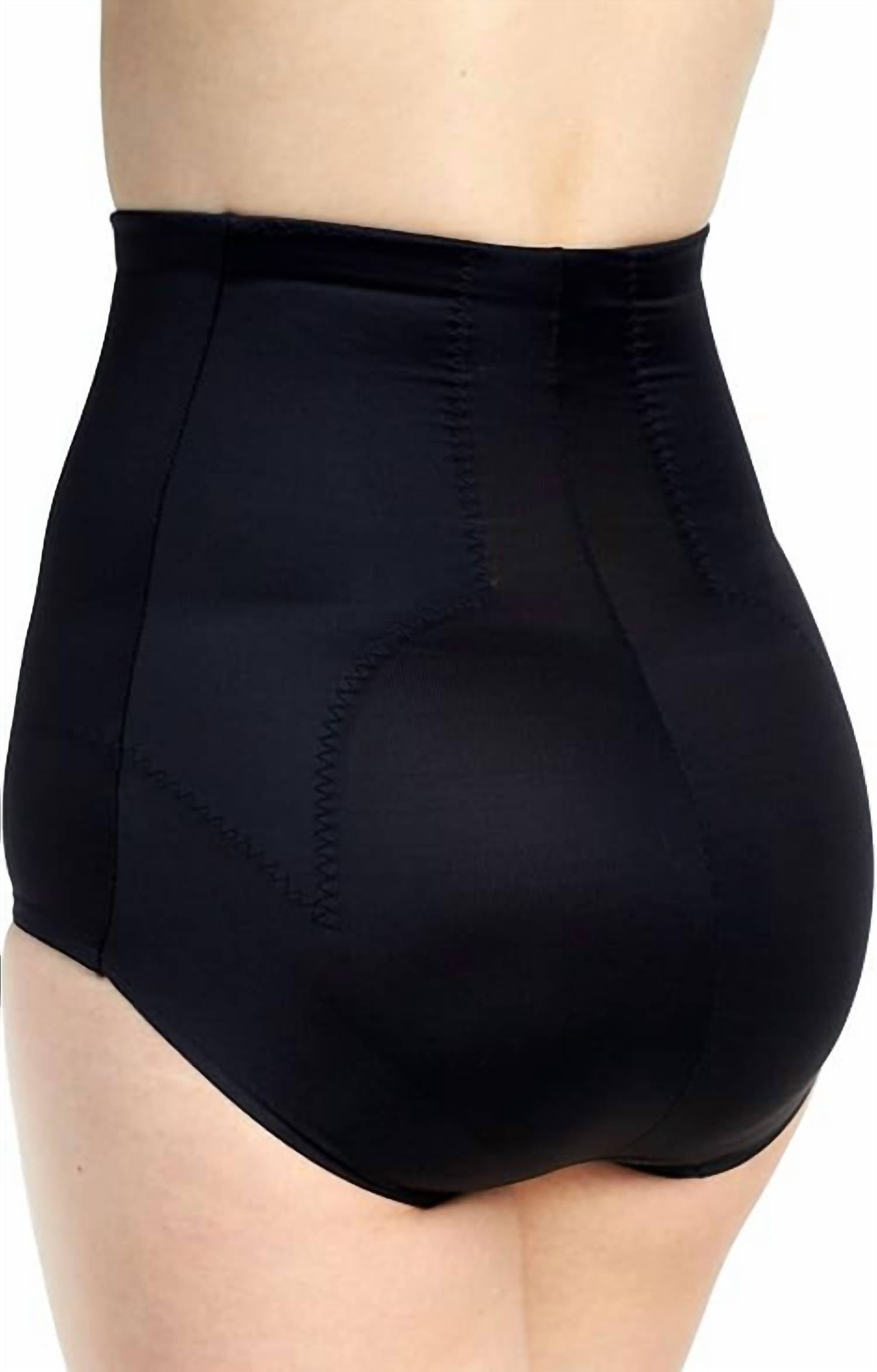 Miraclesuit Flexible Fit Hi-waist Extra Firm Control Shaping Brief in black - women's intimate - detail view