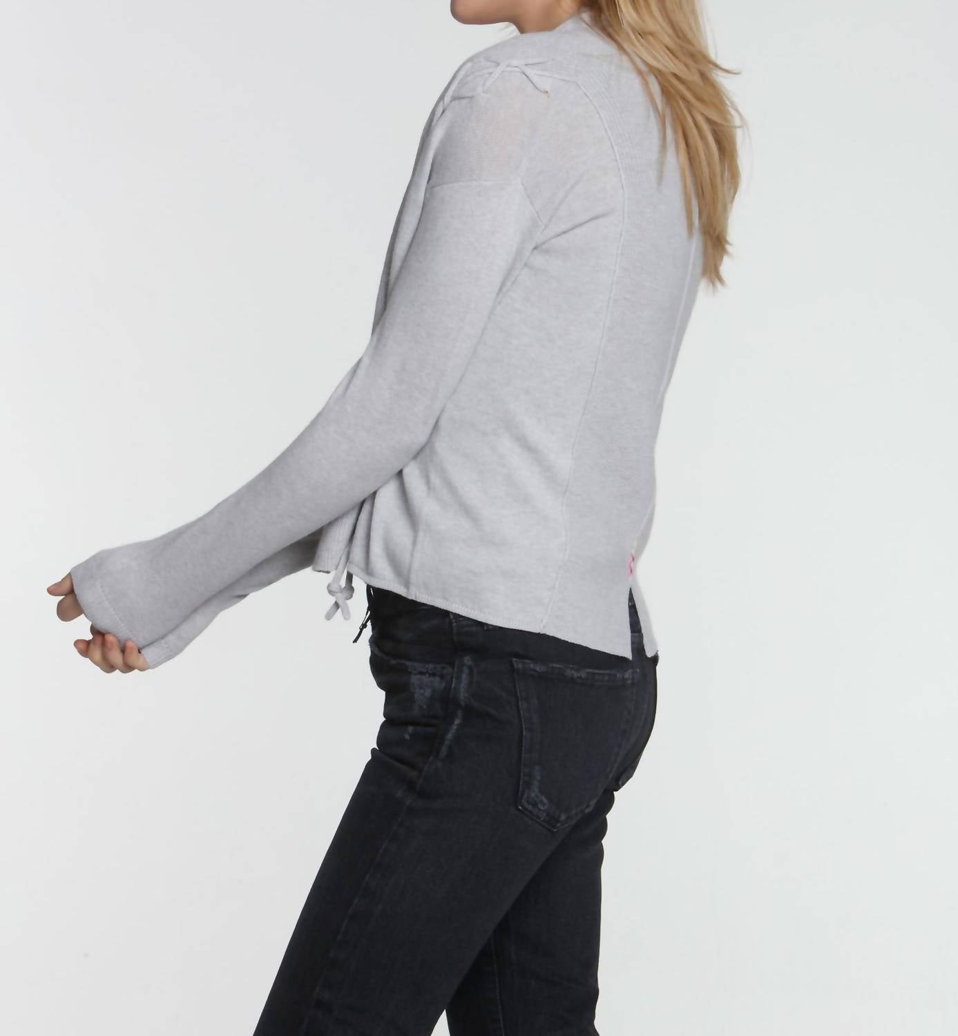 Label+Thread - Women's Twisted Tie Cardigan