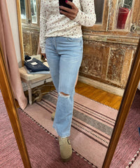 Flying Monkey - High Rise Wide Leg Jeans