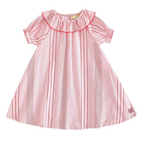 Retrokid - Girls Rosie Cotton Short Sleeve Dress