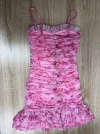 Katie J Nyc - Kids Tween Bobbi Mesh Ruffle Dress