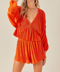 Day + Moon - Women's Sunkist Deep V Top