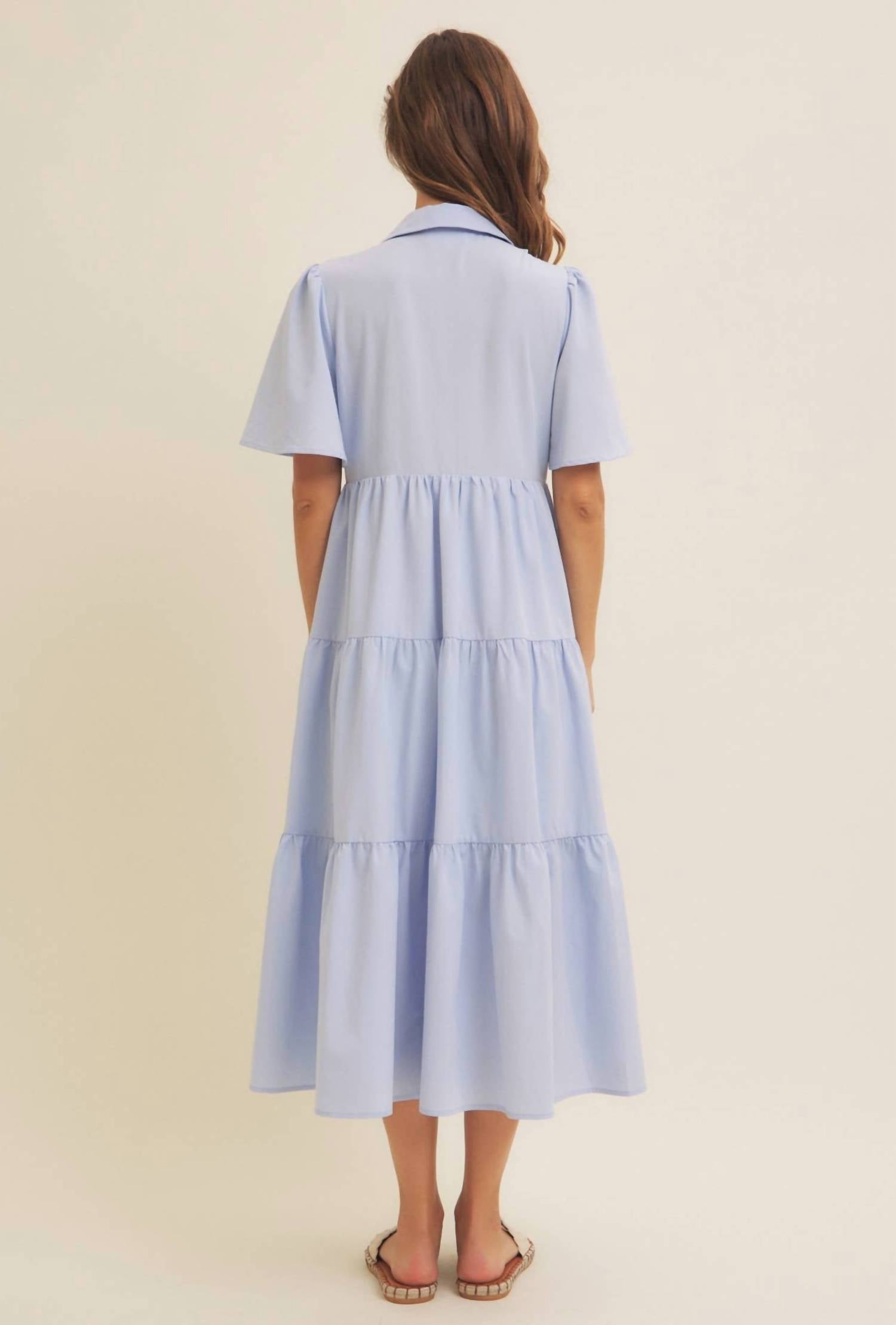 In February - Drifting Away Midi Dress