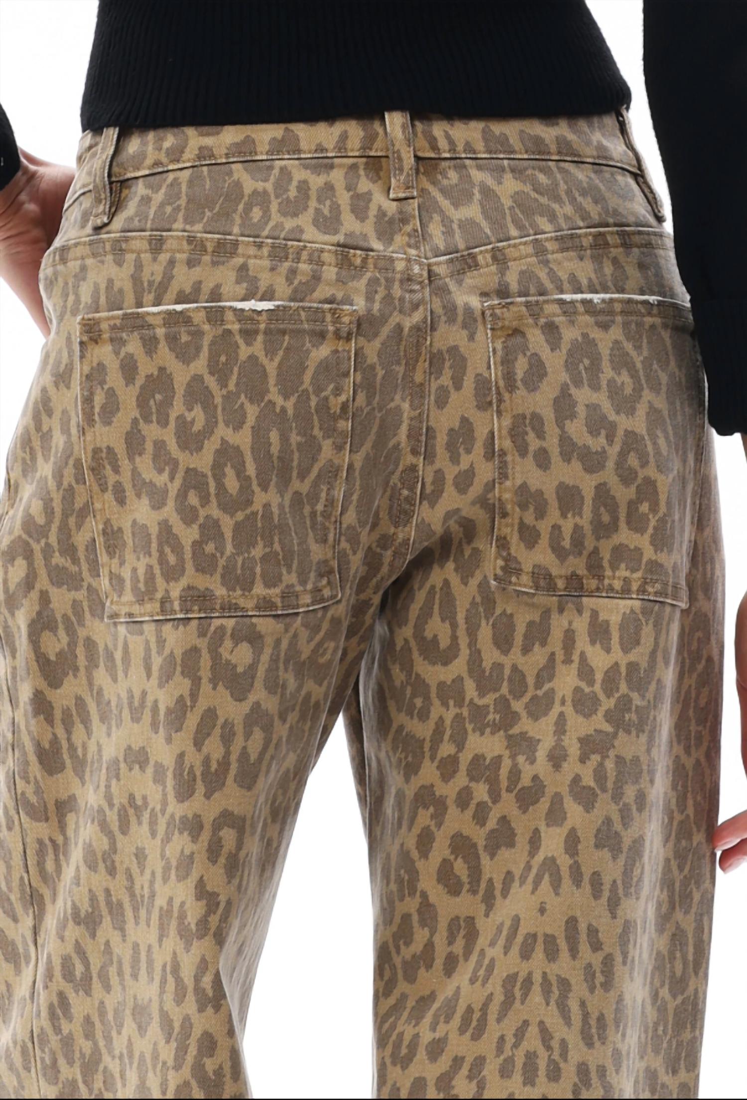 Bayeas - Mid Rise Relaxed Straight Leg Pants