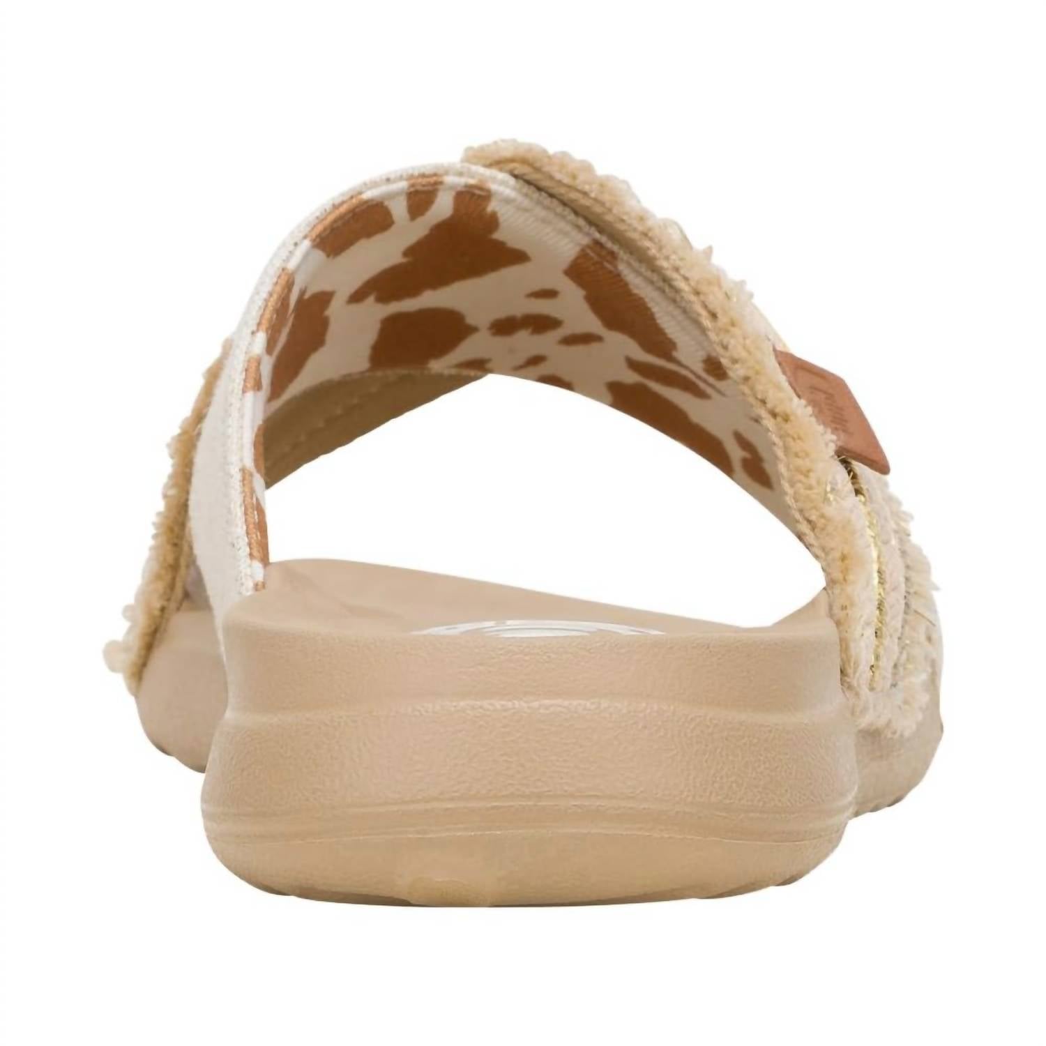 Hey Dude - Women's Christi Slide Fringe Sandal