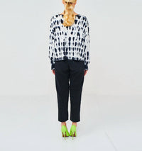 Brodie Cashmere - IMPULSE TIE-DYE CARDIGAN