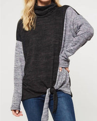 Promesa - Color Block Knit Top