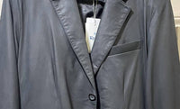 Remy Leather - Men's Classic Lambskin Leather Blazer