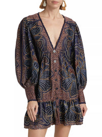 Farm Rio - Floral Glam Mini Dress