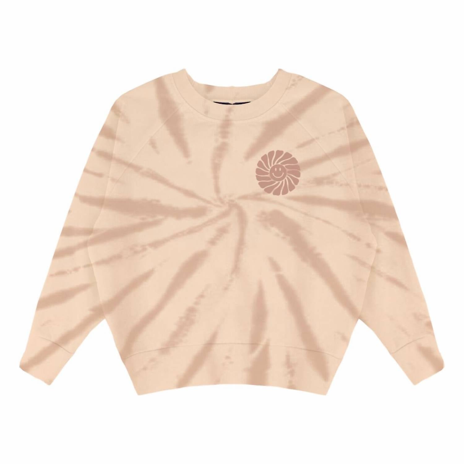 Tiny Whales - Girls Tie Dye Boxy Sweatshirt