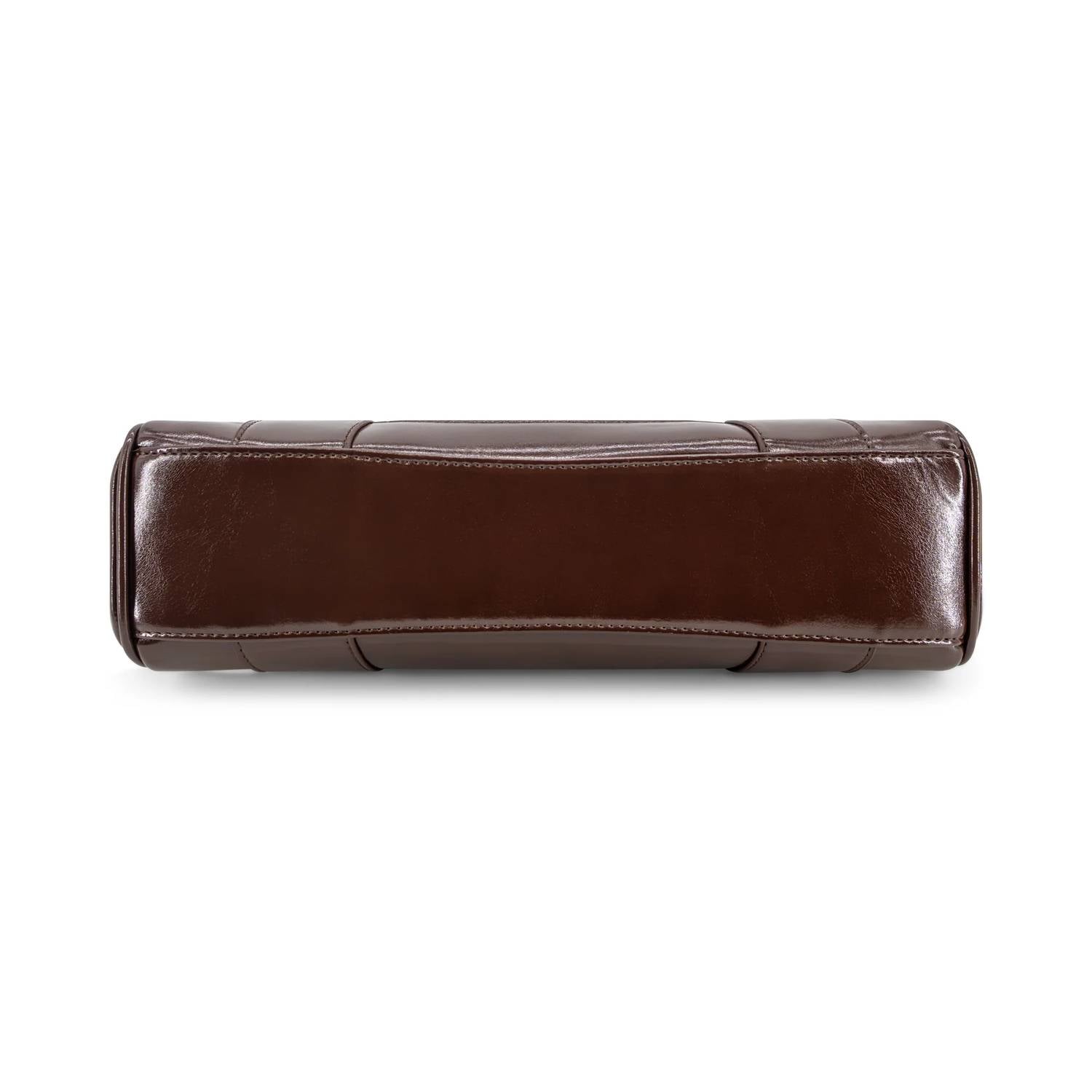 Like Dreams - Women's Pecan Lock East West Shoulder Bag