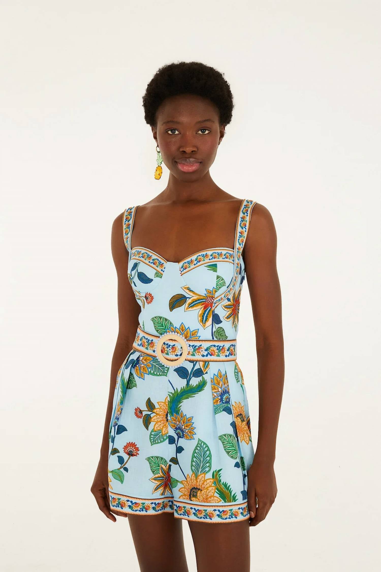 Farm Rio - Floral Delhi Romper