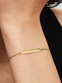 Pandora - Engravable Bar Chain Bracelet