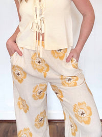 Able - Blossom Linen Pants