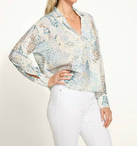 Fdj - Popover Long Sleeve Blouse