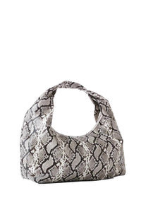 HAUTE SHORE Women's Loren Hobo Bag in natural python - women's bag
