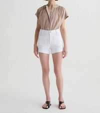 AG Jeans Daisy Shorts in white - women's shorts
