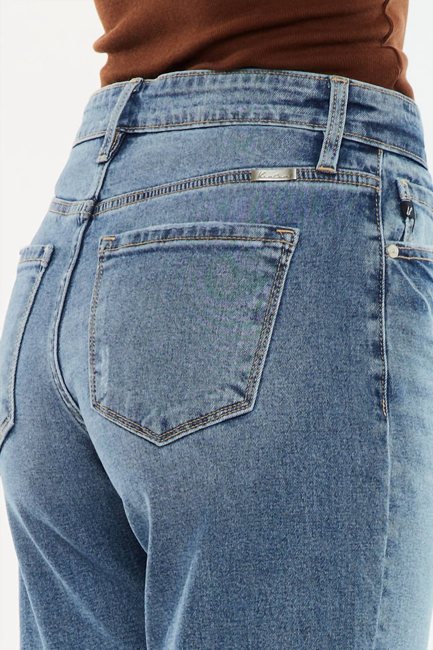 Kancan - Jordana High Rise True Straight Jeans