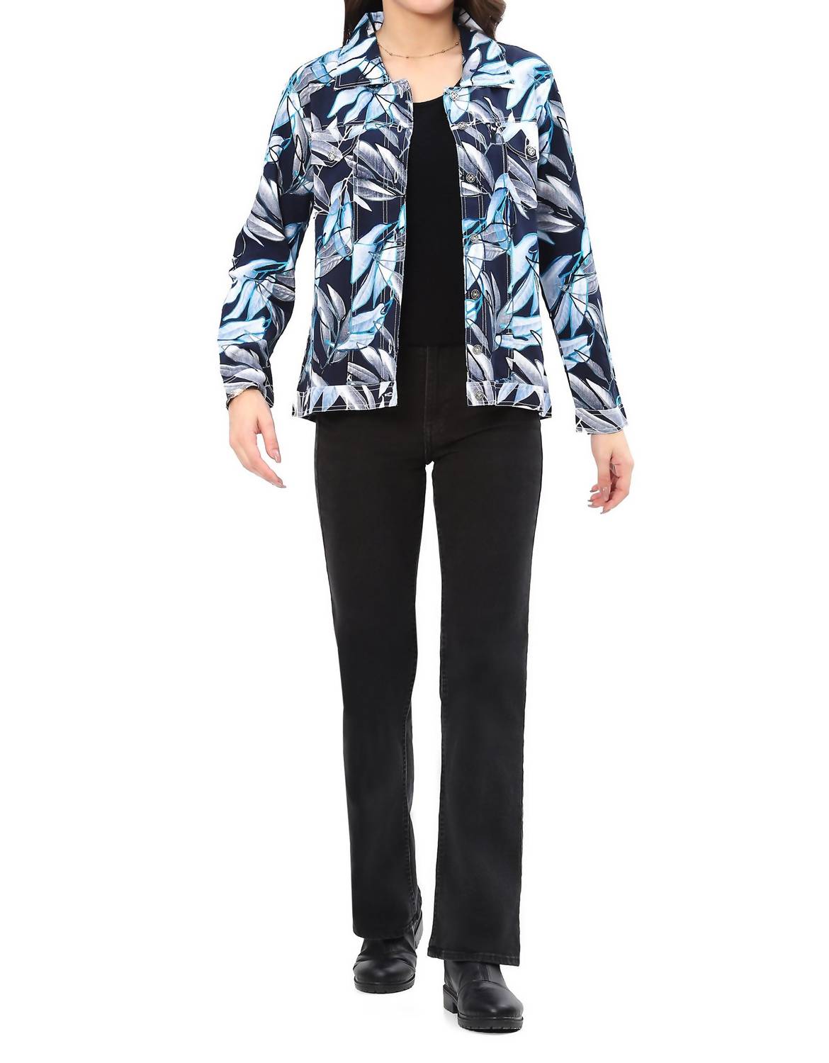 Parsley & Sage - Kylie Button Front Jacket